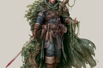 dnd character art and dnd character art