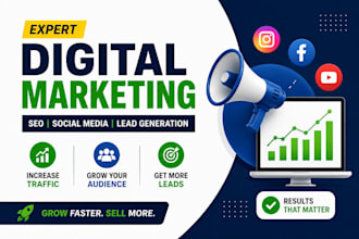 be your expert digital marketing manager for business growth
