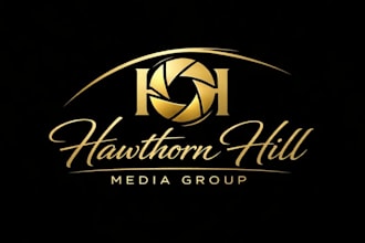 do awesome style for hawthorn hill media group mascot logo design