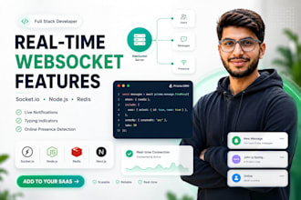 add live notifications and websocket features to your saas