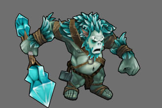 create stylized 3d characters