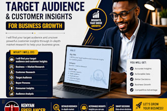 find your target audience and customer insights for business