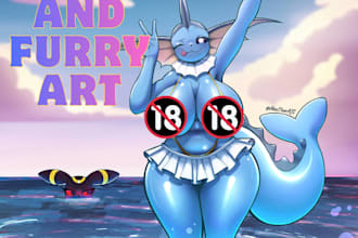 draw your furry character nsfw or sfw