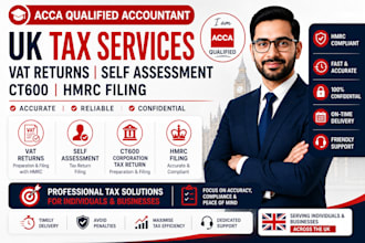 file UK vat returns self assessment ct600 and hmrc tax returns