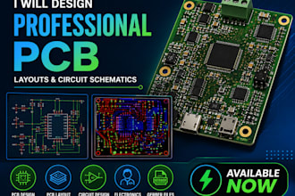 design high quality pcb layouts and circuit schematics