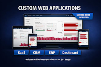 develop a custom web application