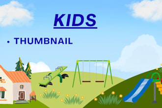 create eye catching kids youtube thumbnails that get more views