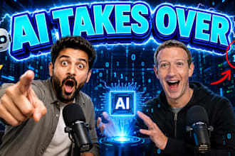 create eye catching podcast interview thumbnail