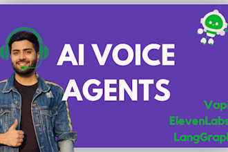 build ai voice agents and calling bots using vapi elevenlabs and langgraph