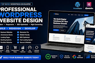build a wordpress site for your business