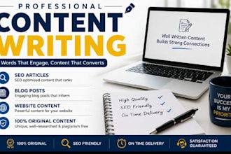 write unique original and SEO friendly content
