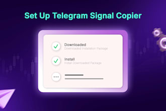 setup telegram signal copier, trade copier for pocket option, quotex, iq option
