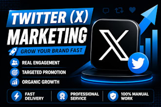 grow organic x followers with strategic twitter x marketing