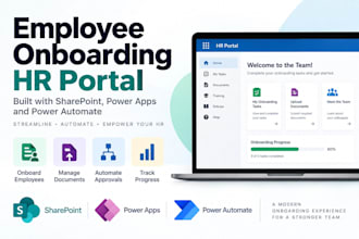 build an employee onboarding HR portal with sharepoint and power automate