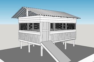 do product 3d modeling using sketchup to visualize and development
