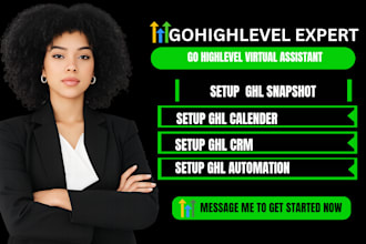 ghl snapshot ghl calendar ghl automation ghl whitelabel ghl crm setup