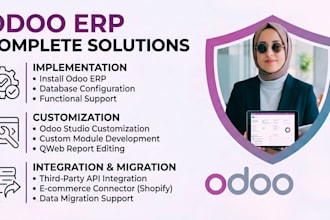 implement, migrate, or customize your odoo erp community or enterprise