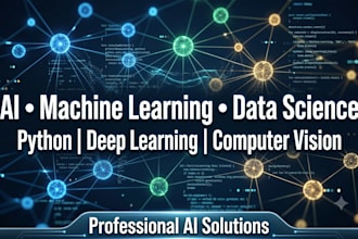 build machine learning, ai and data science projects using python