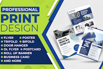 create professional business flyer, and brochure design