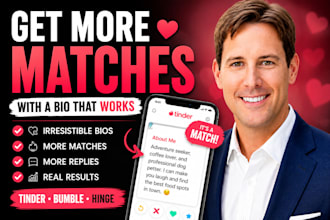 create a dating profile bio that attract quality matches