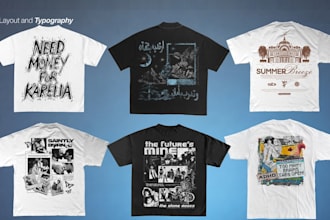 vintage retro logo and t shirt design