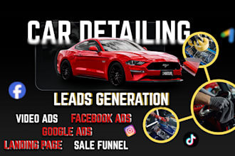 car detailing leads ceramic coating leads auto detailing leads glass coating car