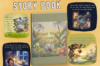 write and design a children storybook