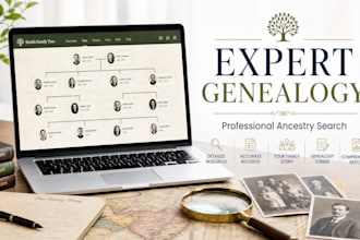 conduct forensic genealogy research and trace your family history