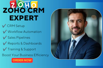setup, customize and automate your zoho CRM