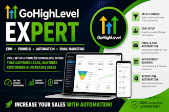 be your go highlevel expert gohighlevel website sales funnel gohighlevel expert