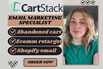 setup cartstack abandoned cart recovery emails cartstack ecommerce retargeting