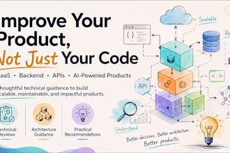 improve and scale your saas, backend, or ai powered product