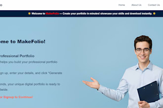 develop a responsive PHP and mysql website