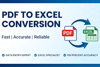 convert PDF to excel spreadsheet with high accuracy