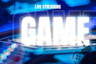 design an attractive gaming youtube thumbnail