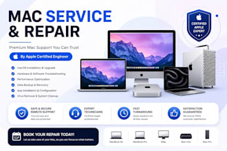 fix your macos, macbook, imac, and windows repairs remotely