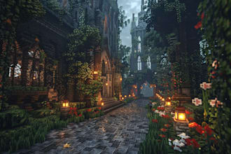 build map minecraft any theme and lobby server