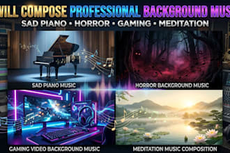 compose any music track for you