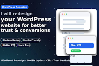 redesign your wordpress website for better trust conversions