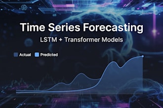 do time series forecasting with lstm and transformer models