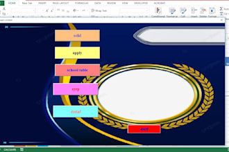 help you in exel formulas formating, dashboards, vba macro