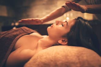 provide a powerful integrated reiki with eft tapping session