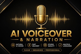 do realistic ai text to speech voiceover narration