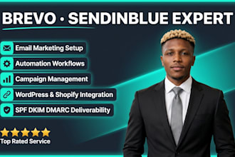 setup brevo sendinblue email marketing automation and campaigns