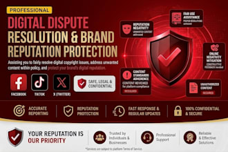 report copyright infringement and policy violations on social media