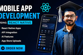 develop react native apps for startups businesses and brands