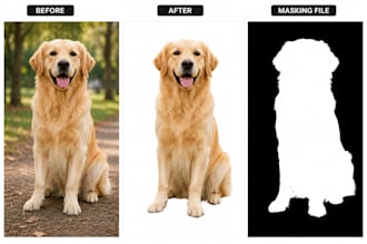 do professional image masking