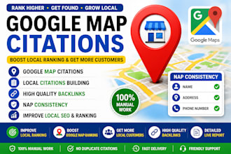 create google map citations and fix nap consistency