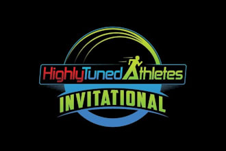 design highly tuned athletes invitational logo