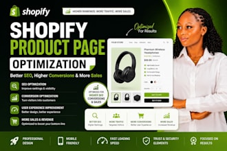 optimize your shopify product page for better SEO, conversions and sales